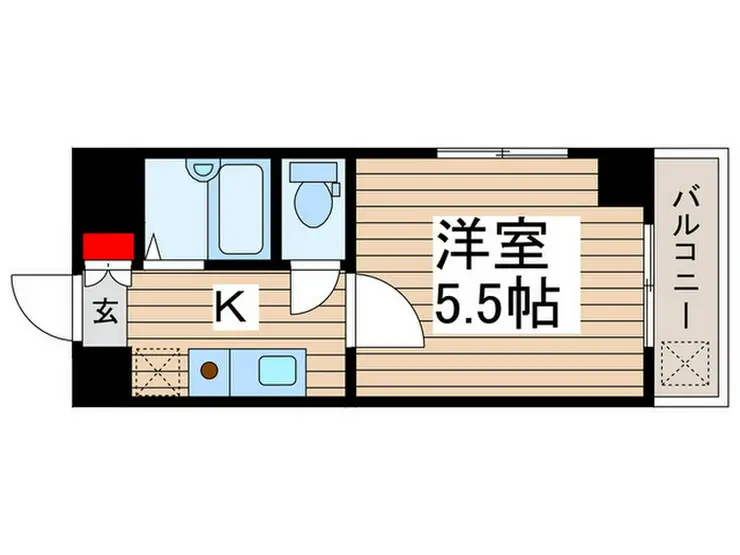 キャピタルビュー柴又 4階階 間取り