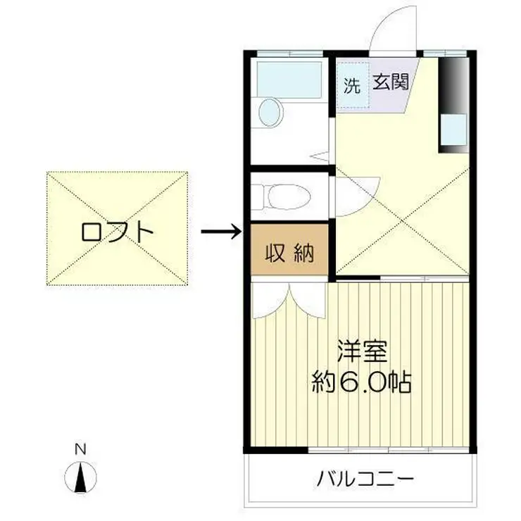 エミネンス南生田 1階階 間取り