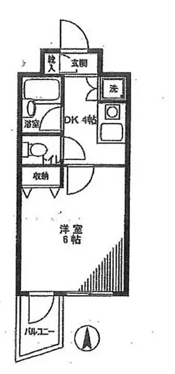 トーカン湯島キャステール 8階階 間取り