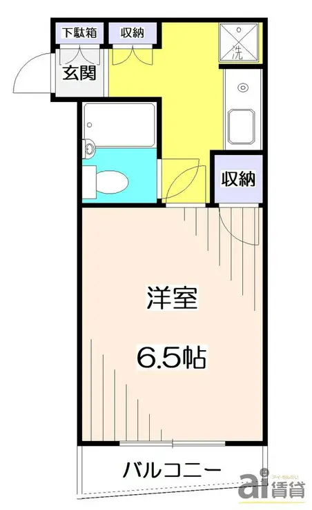 セザール清瀬中央公園 4階階 間取り