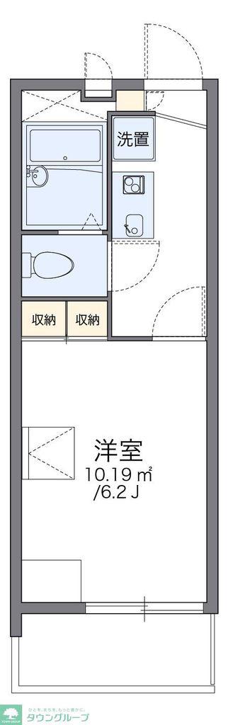 レオパレス大塚ハウス(1K/3階)の間取り写真