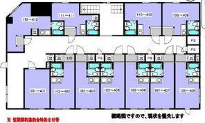パインリーフ天下茶屋(ワンルーム/1階)の間取り写真