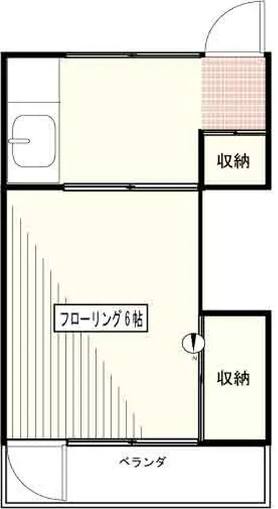 三谷ストアビル 4階階 間取り