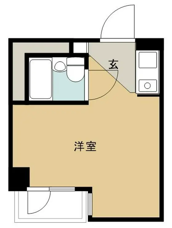 クラッシー久米川 5階階 間取り