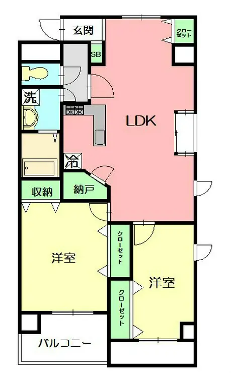 ラトゥールレジュモー 4階階 間取り