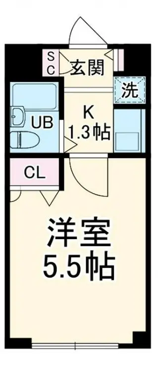 センチュリー川崎高津 2階階 間取り
