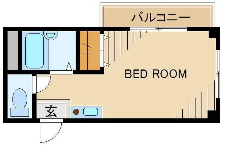 K.M.KOKUBUNJI 3階階 間取り