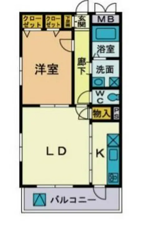 ファーレ本厚木レジデンス 3階階 間取り