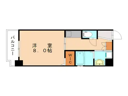 MTOビル(1K/5階)の間取り写真