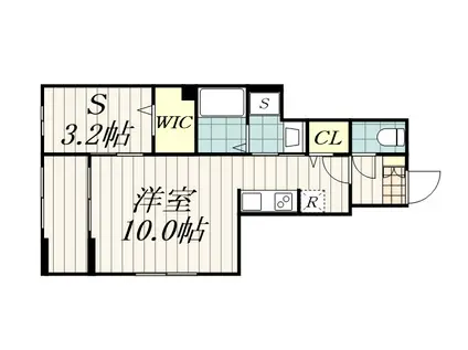 ラメゾン385(ワンルーム/1階)の間取り写真