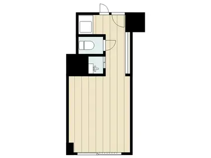 ニューステイトメナー(ワンルーム/5階)の間取り写真