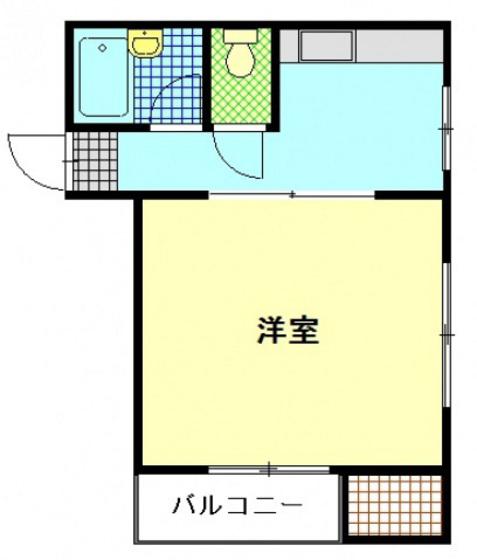 マップコーポレーション(1K/3階)の間取り写真