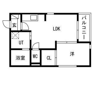 CEREJEIRA(1LDK/3階)の間取り写真
