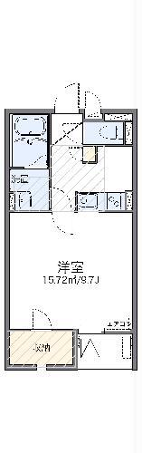 レオネクストサリーレIII(1K/3階)の間取り写真