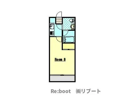 KDX千葉中央レジデンス(1K/8階)の間取り写真