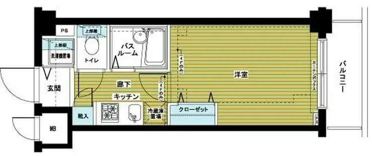 フェニックス・エルミタージュ 4階階 間取り