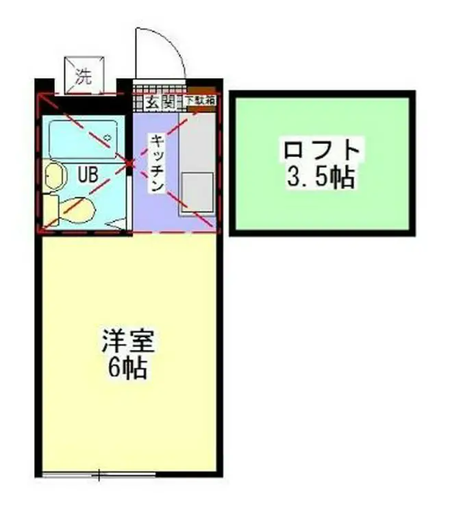 サンハイツ光が丘 2階階 間取り