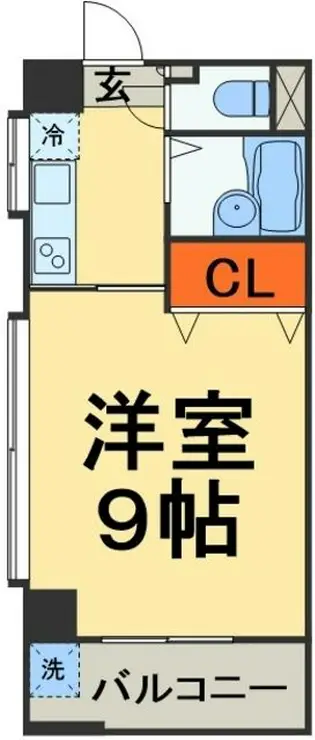 第1花園ビル 8階階 間取り