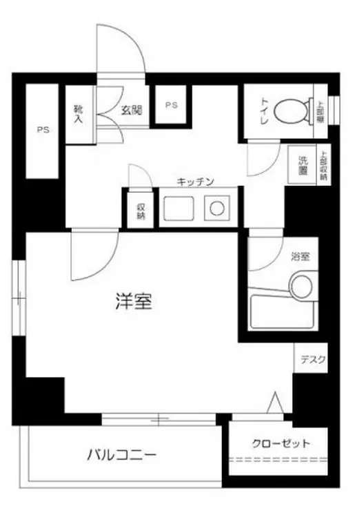 ローズマンションミヤハラ 3階階 間取り