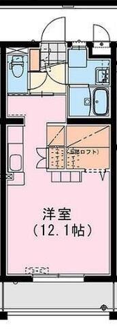 NEO FASCIO (ワンルーム/4階)の間取り写真