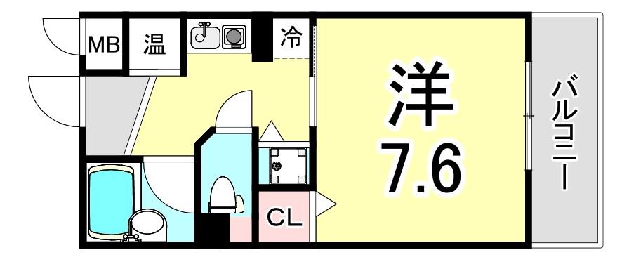 サニーメゾン(1K/1階)の間取り写真