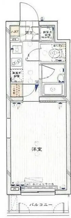 ルーブル学芸大学弐番館 2階階 間取り