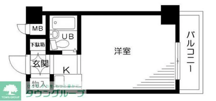 シルバープラザ恵比寿 6階階 間取り