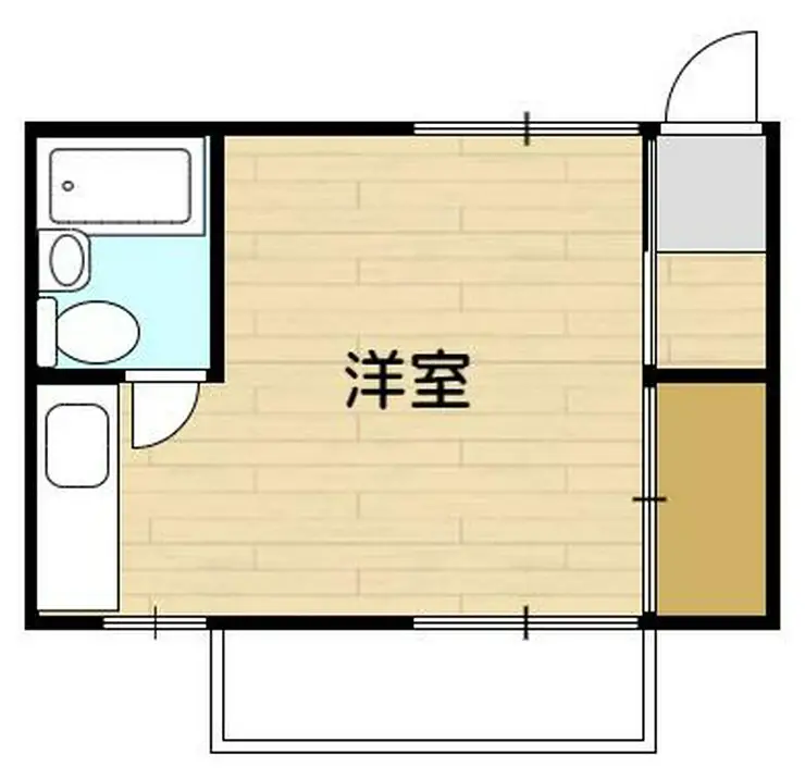 リバーサイドハイツ 2階階 間取り