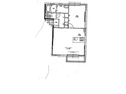 グロワールII(1LDK/2階)の間取り写真