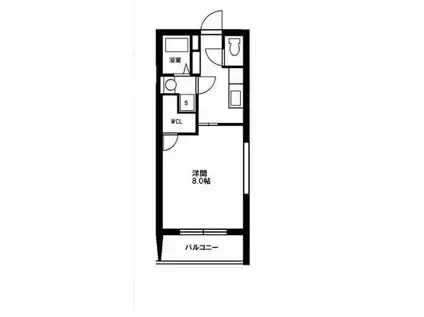 PRECIOUS(1K/3階)の間取り写真