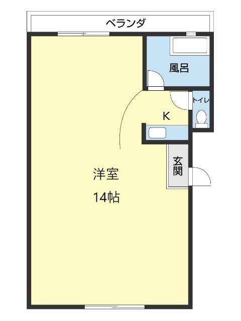 NKVILLAGE(ワンルーム/3階)の間取り写真