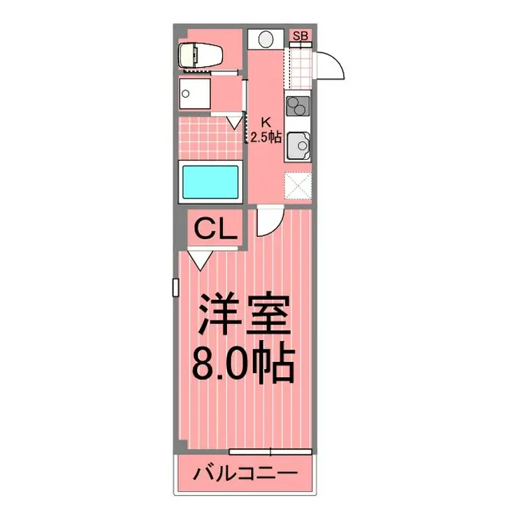 トニー冨士 3階階 間取り