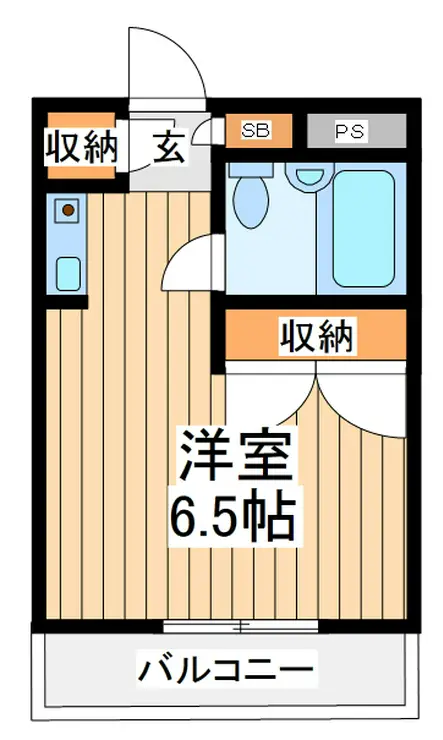 ユースフル南林間 3階階 間取り