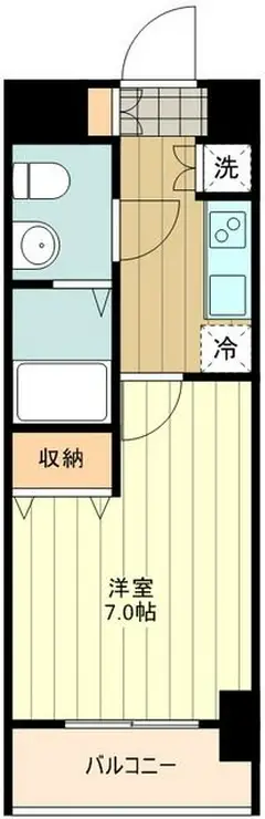 KDXレジデンス立川 14階階 間取り