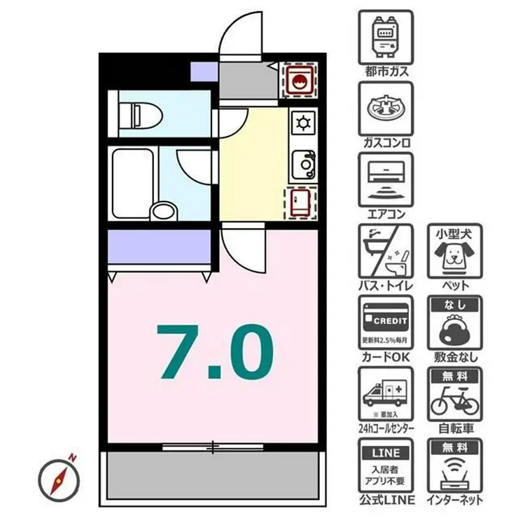 ユーカリヒルズ 2階階 間取り