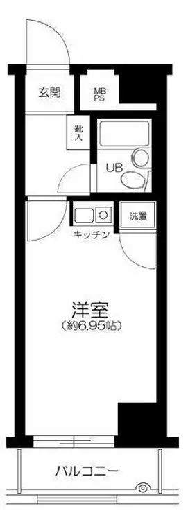 モンテベルデ第3横浜 3階階 間取り