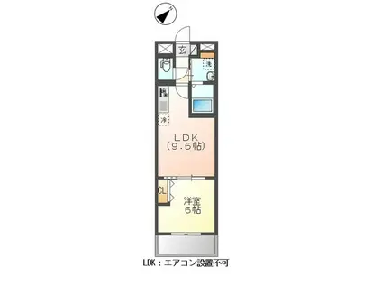 小茂根3丁目マンション工事(1LDK/4階)の間取り写真