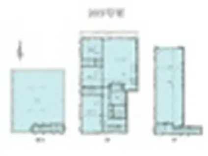 ザ・ハウス天王台 ガレージハウス(3LDK/2階)の間取り写真