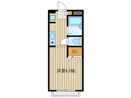 プリエ桜台(ワンルーム/1階)の間取り写真