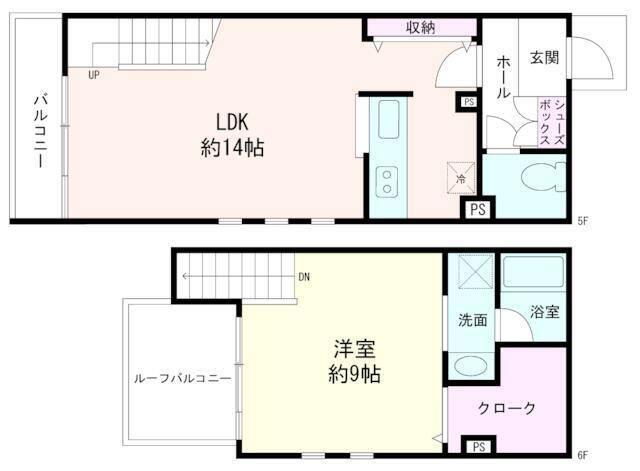 レジェンドスクエア三ツ境I503(1LDK/1階)の間取り写真