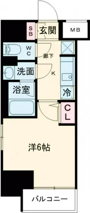 ルフレ プレミアム新小岩 2階階 間取り