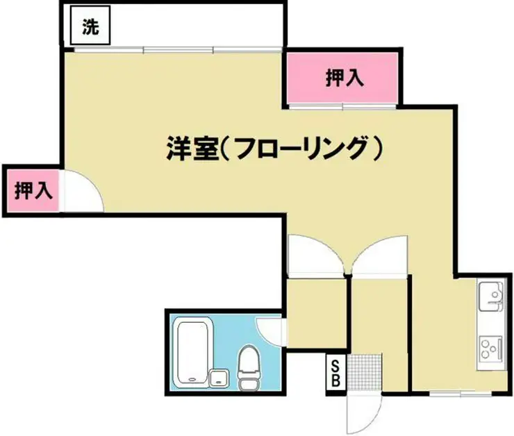 アルティス富士見 4階階 間取り