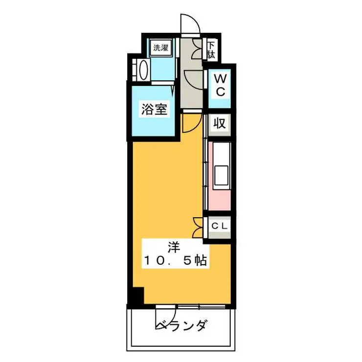 ラメールマエジマ 3階階 間取り