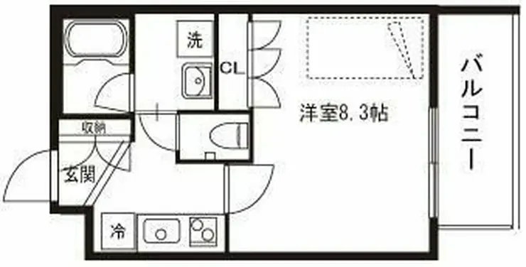 ガーデン千歳船橋 3階階 間取り