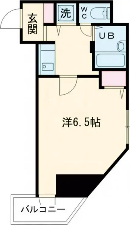 カスタリア新宿 7階階 間取り