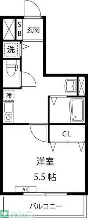 ルーヴェン吉祥寺 2階階 間取り