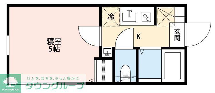 グランクオール北池袋(1K/1階)の間取り写真