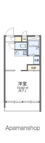 レオパレス要町II(1K/2階)の間取り写真