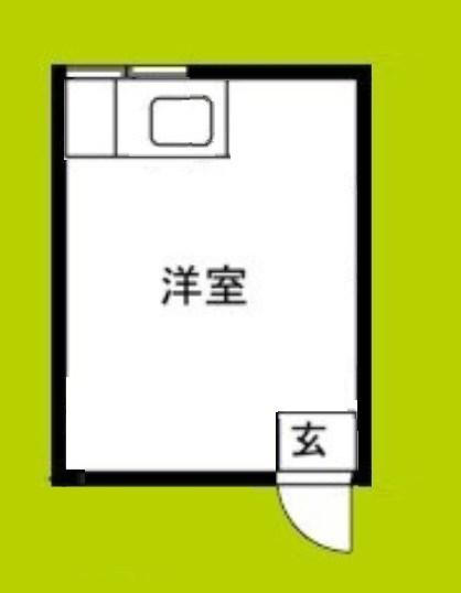 プリンスマンション(ワンルーム/3階)の間取り写真