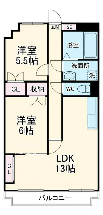 アルトピアーノ 5階階 間取り